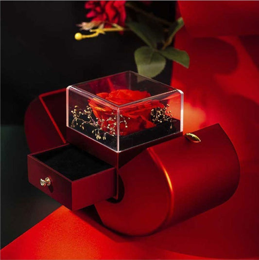 Eternal Rose Jewelry Box Perfect