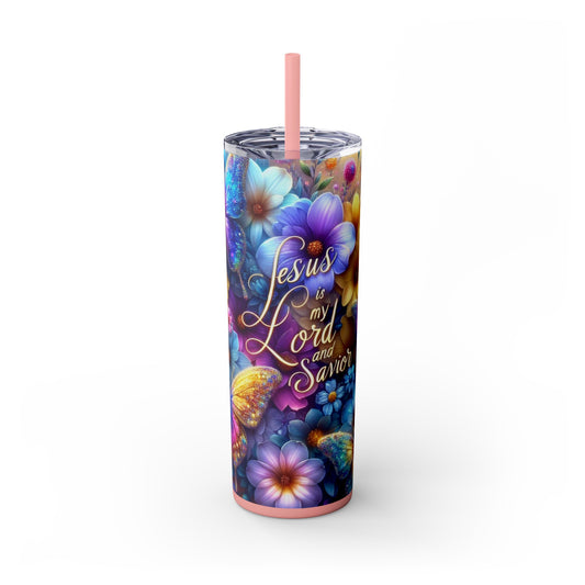 Skinny Tumbler with Straw