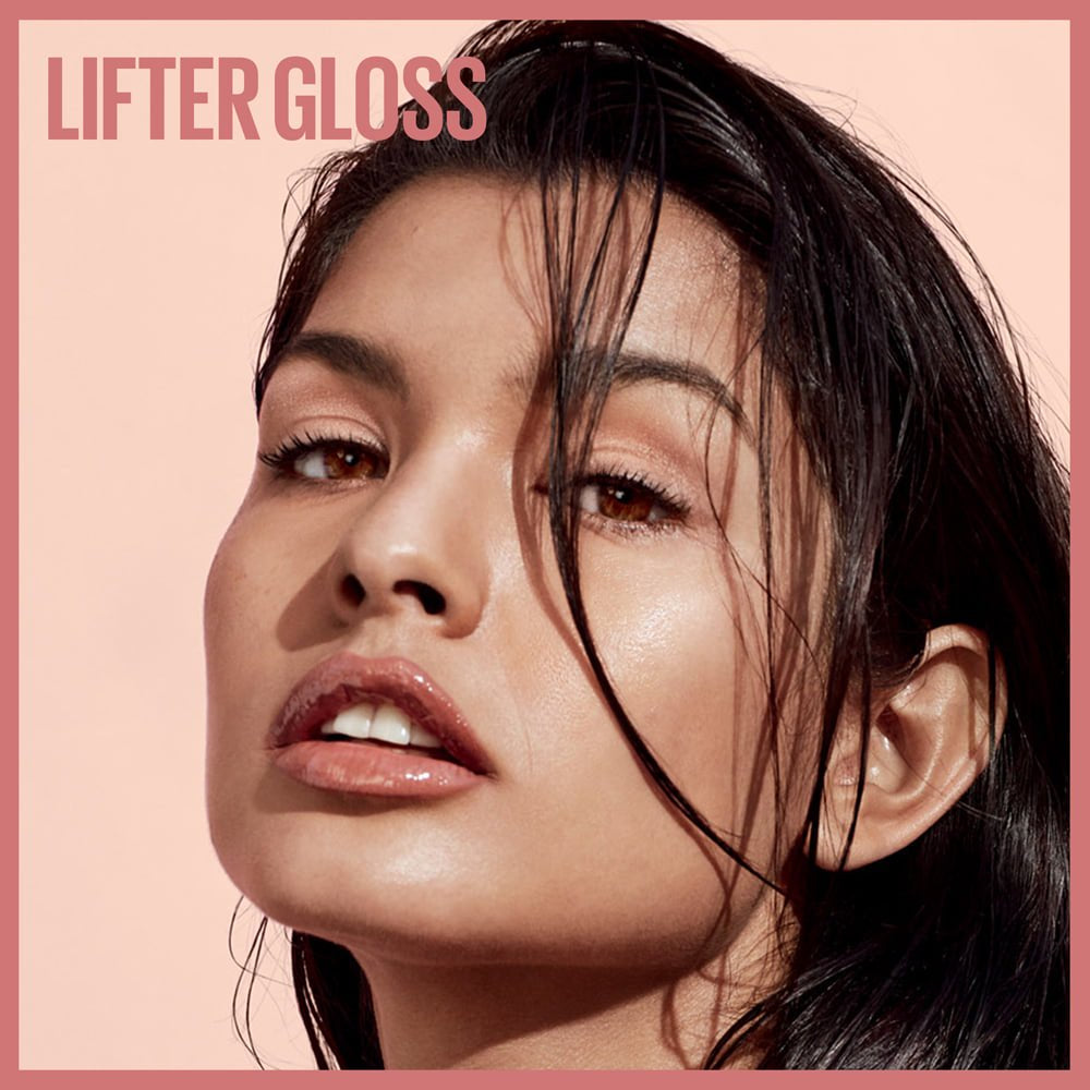 Lifter Gloss Lip Gloss Makeup with Hyaluronic Acid, Moon